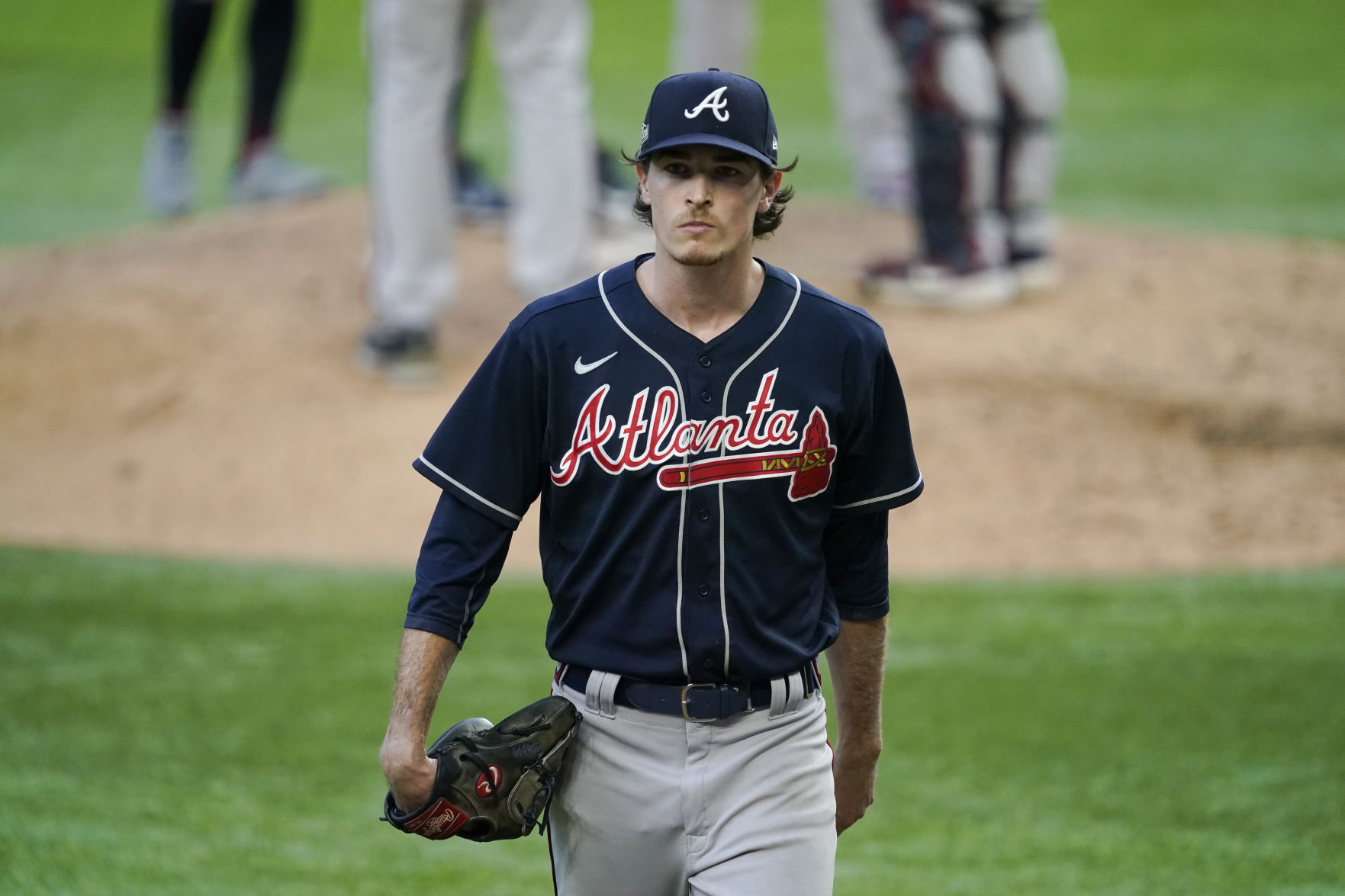 NLCS Braves Dodgers Baseball